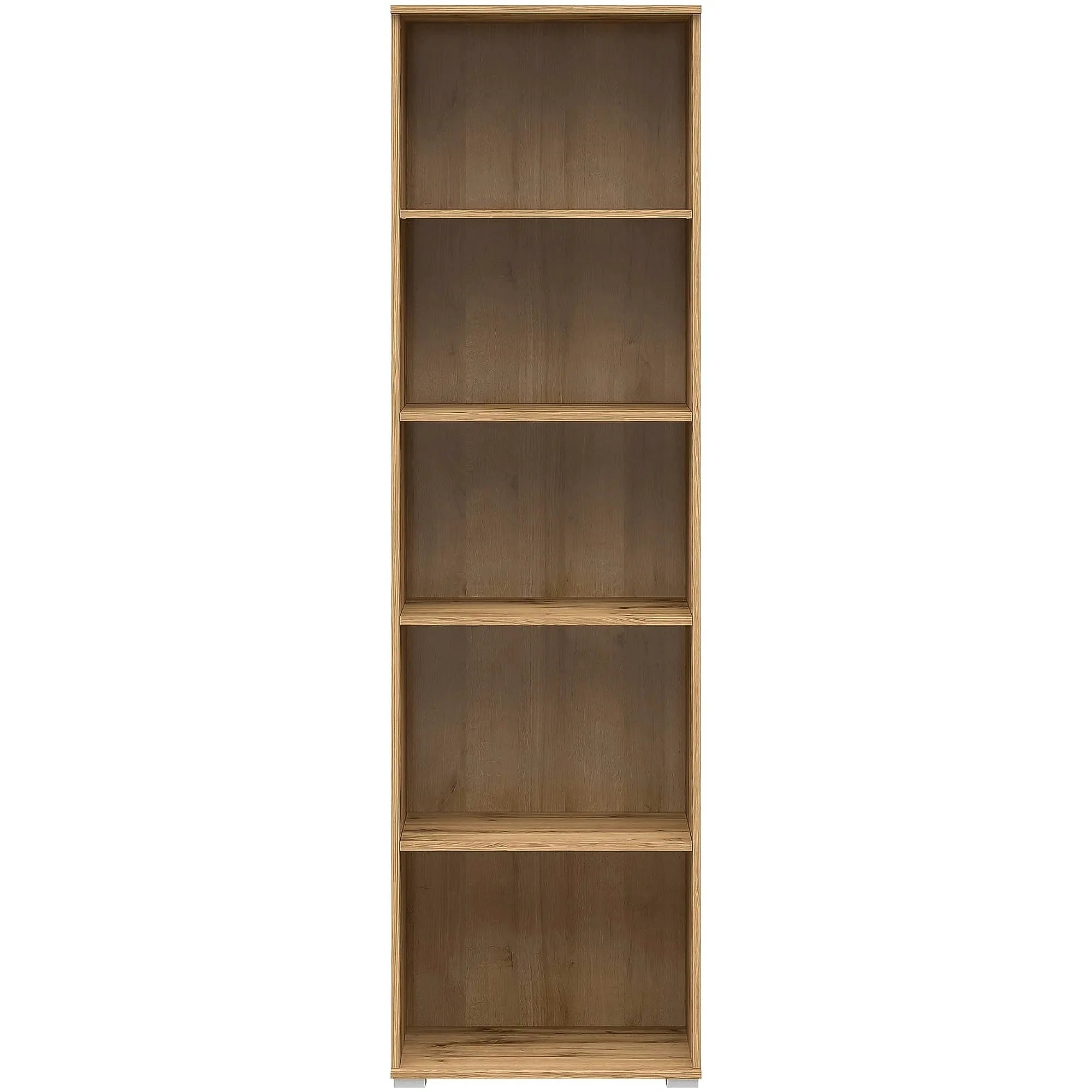 Biblioteca ZELE, stejar wotan, PAL, 56x41x195 cm