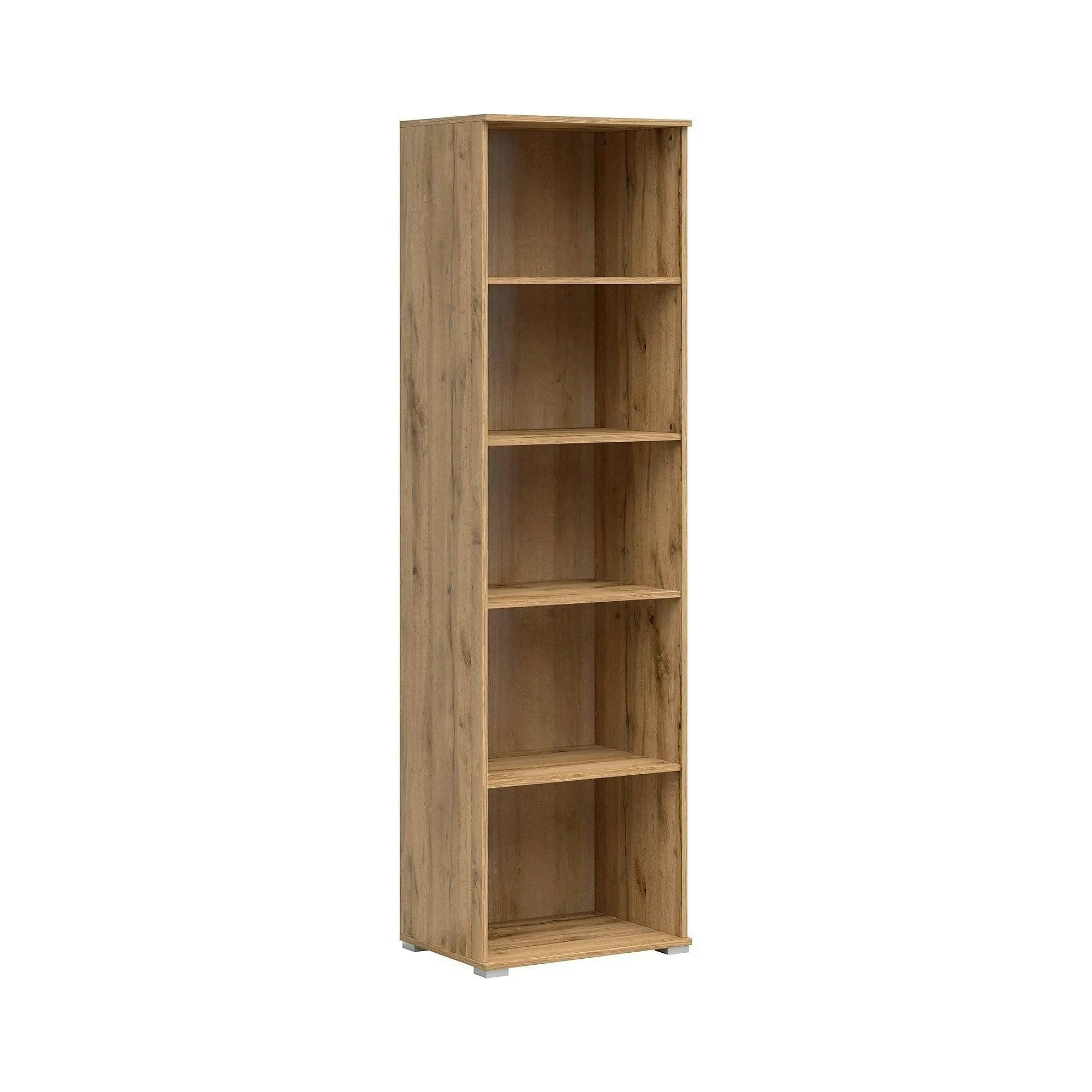 Biblioteca ZELE, stejar wotan, PAL, 56x41x195 cm