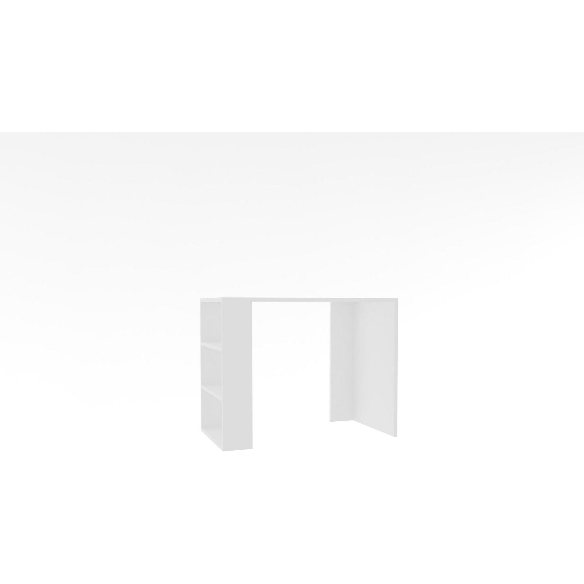 Birou 835PUQ2836, alb, PAL melaminat, 90x50x70 cm