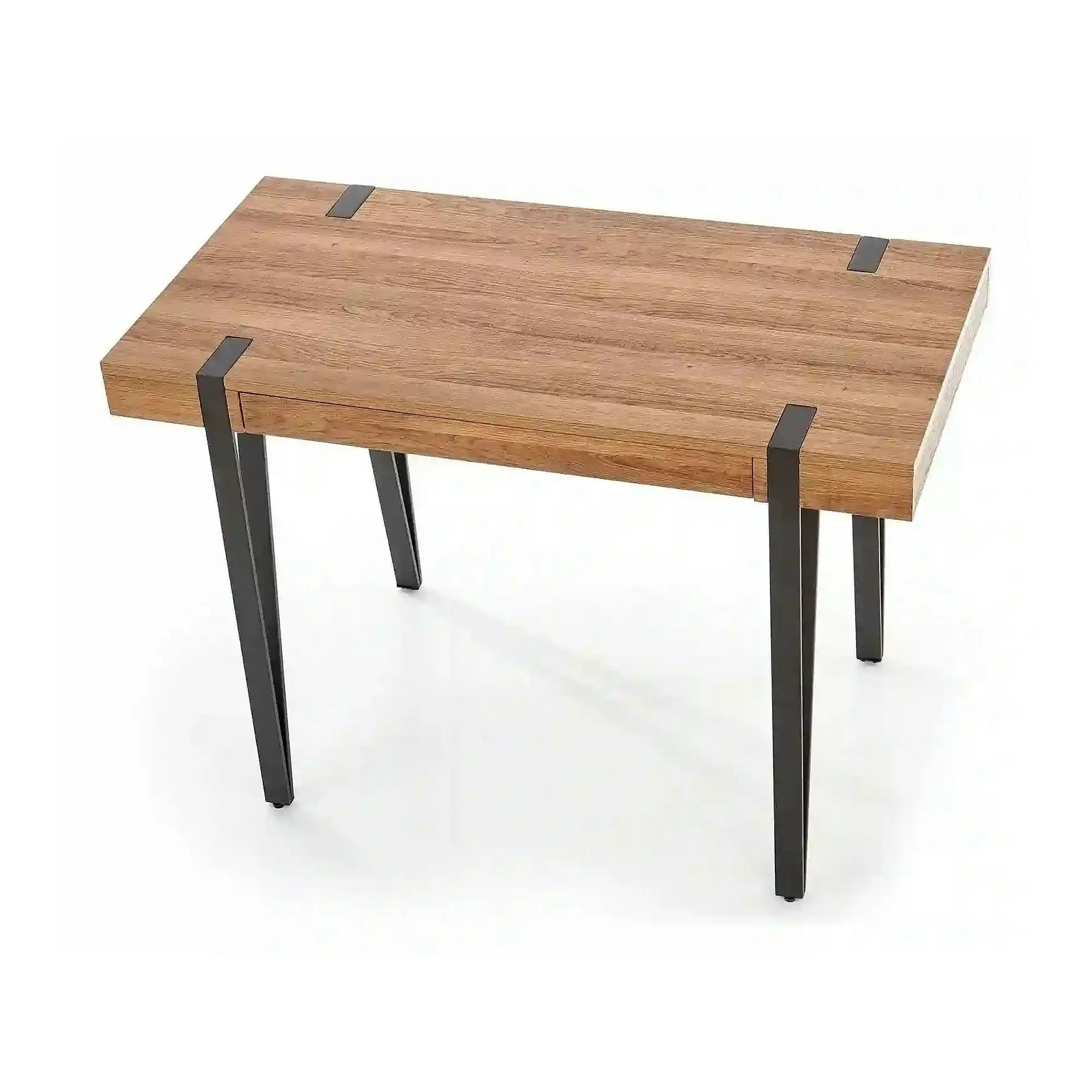 Birou B39, nuc/negru, 110x55x76 cm