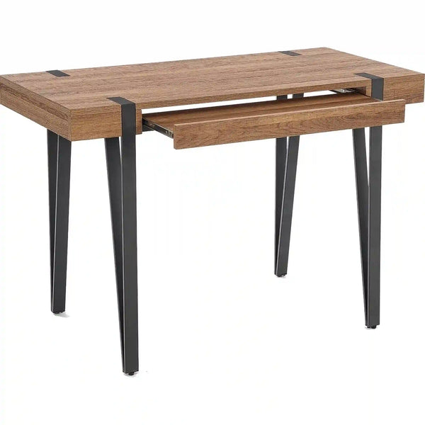 Birou B39, nuc/negru, 110x55x76 cm