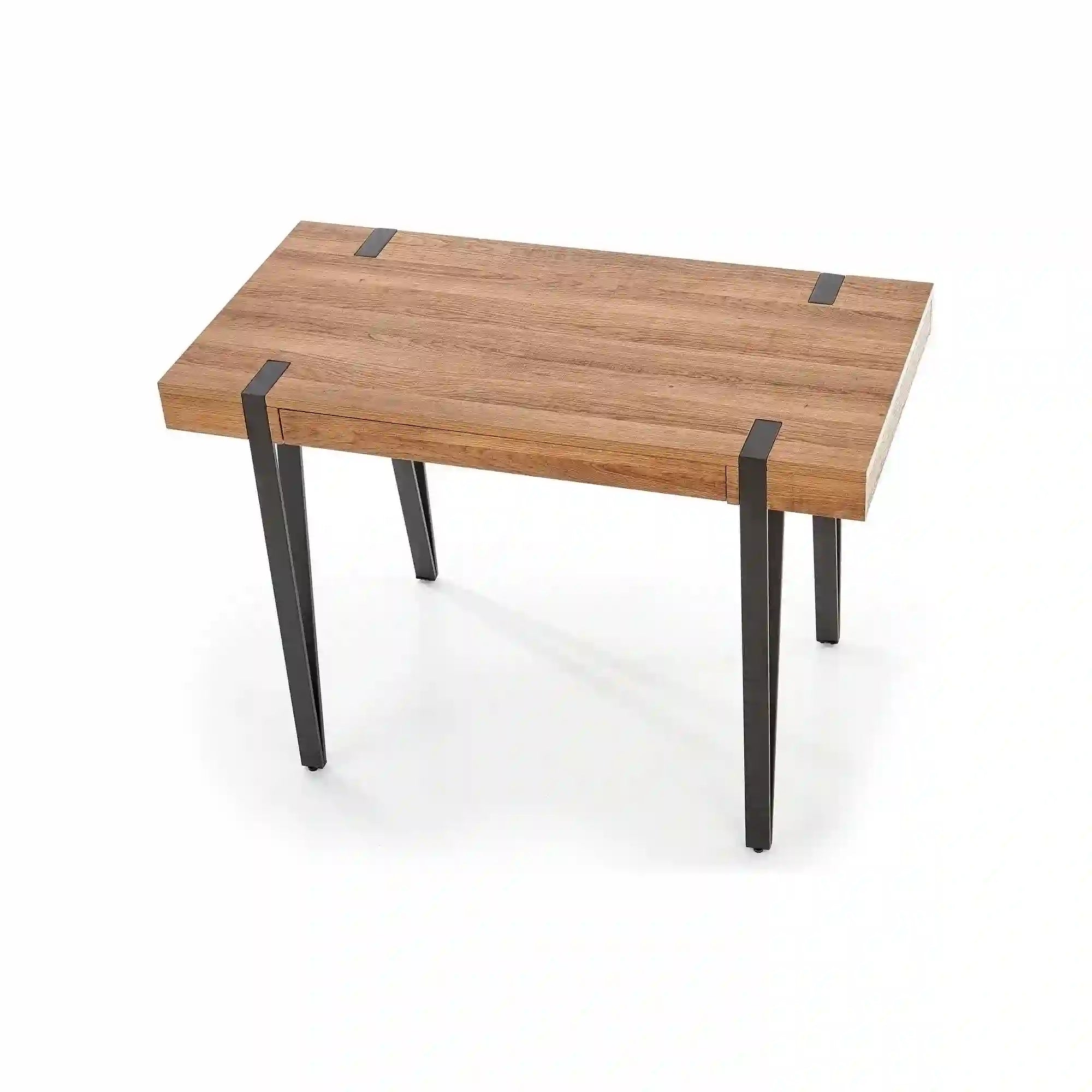 Birou B39, nuc/negru, 110x55x76 cm