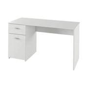Birou BANY, alb, DTD laminat, 140x60x76 cm