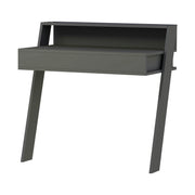 Birou COWORK, gri, PAL melaminat, 94x50x91 cm