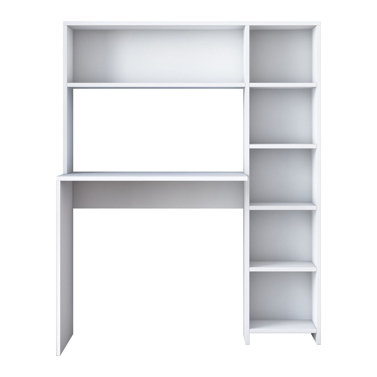 Birou HA104, alb, PAL melaminat, 80x40x75 cm