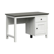 Birou Hesen, gri inchis/pin larico, PAL melaminat, 120x60x75 cm