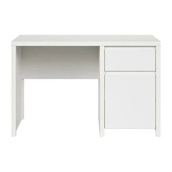 Birou KASPIAN, alb mat, PAL infoliat, 120x65x77 cm