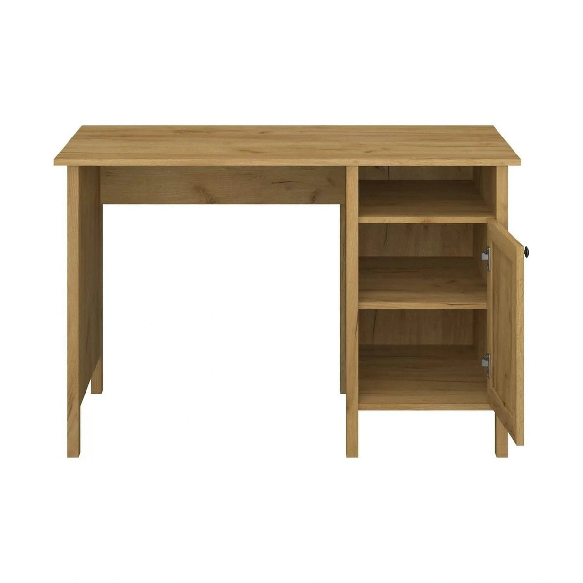 Birou KLARK, stejar auriu, PAL, 120x60x77 cm
