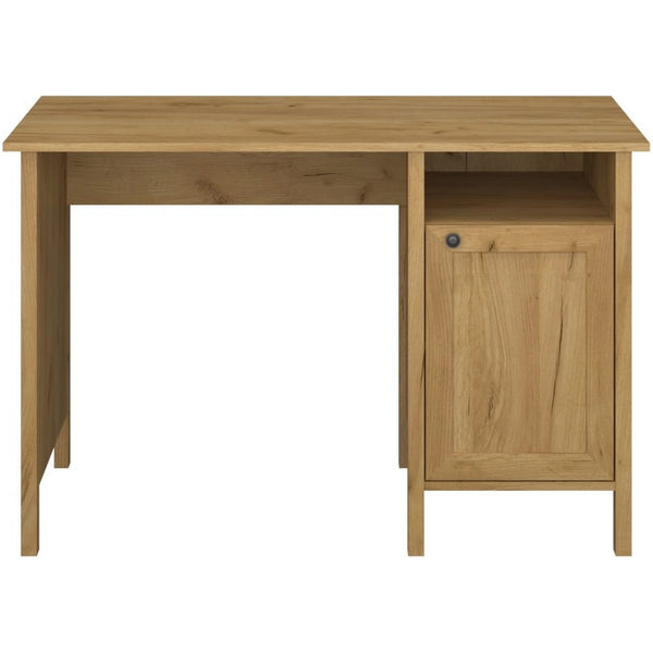 Birou KLARK, stejar auriu, PAL, 120x60x77 cm