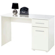 Birou Lima B1, alb, PAL melaminat, 120X55X77 CM