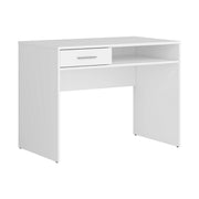Birou NEPO PLUS, alb, PAL laminat, 100x59x76 cm