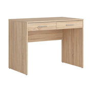 Birou NEPO PLUS, stejar sonoma, PAL laminat, cu 2 sertare, 100x59x76 cm