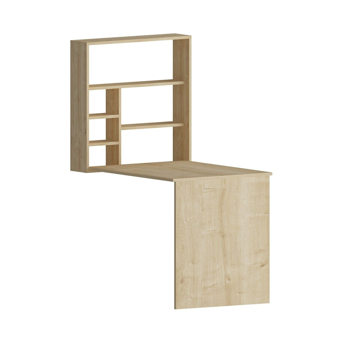 Birou SEDIR, stejar, PAL melaminat, 59x90x154 cm