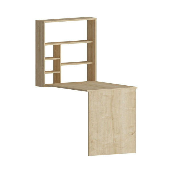 Birou SEDIR, stejar, PAL melaminat, 59x90x154 cm