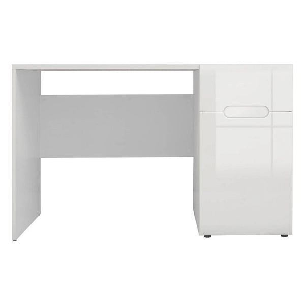 Birou AZTECA TRIO, alb, PAL, 120x66x75 cm