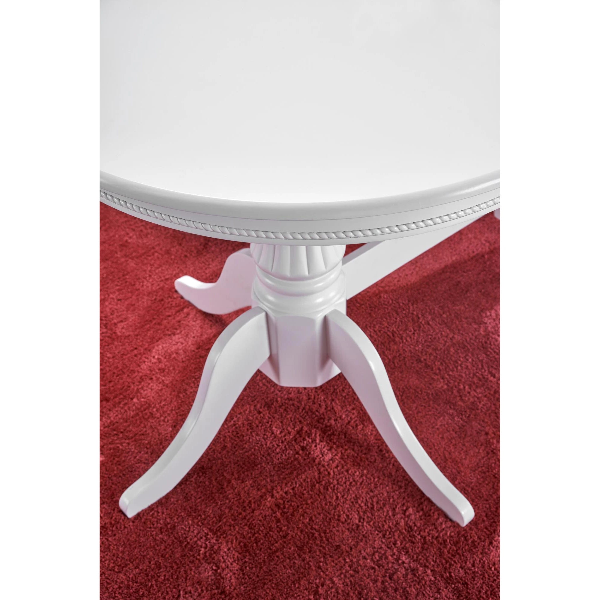Masa alba vintage JOSEPH, 150/190x90x77 cm