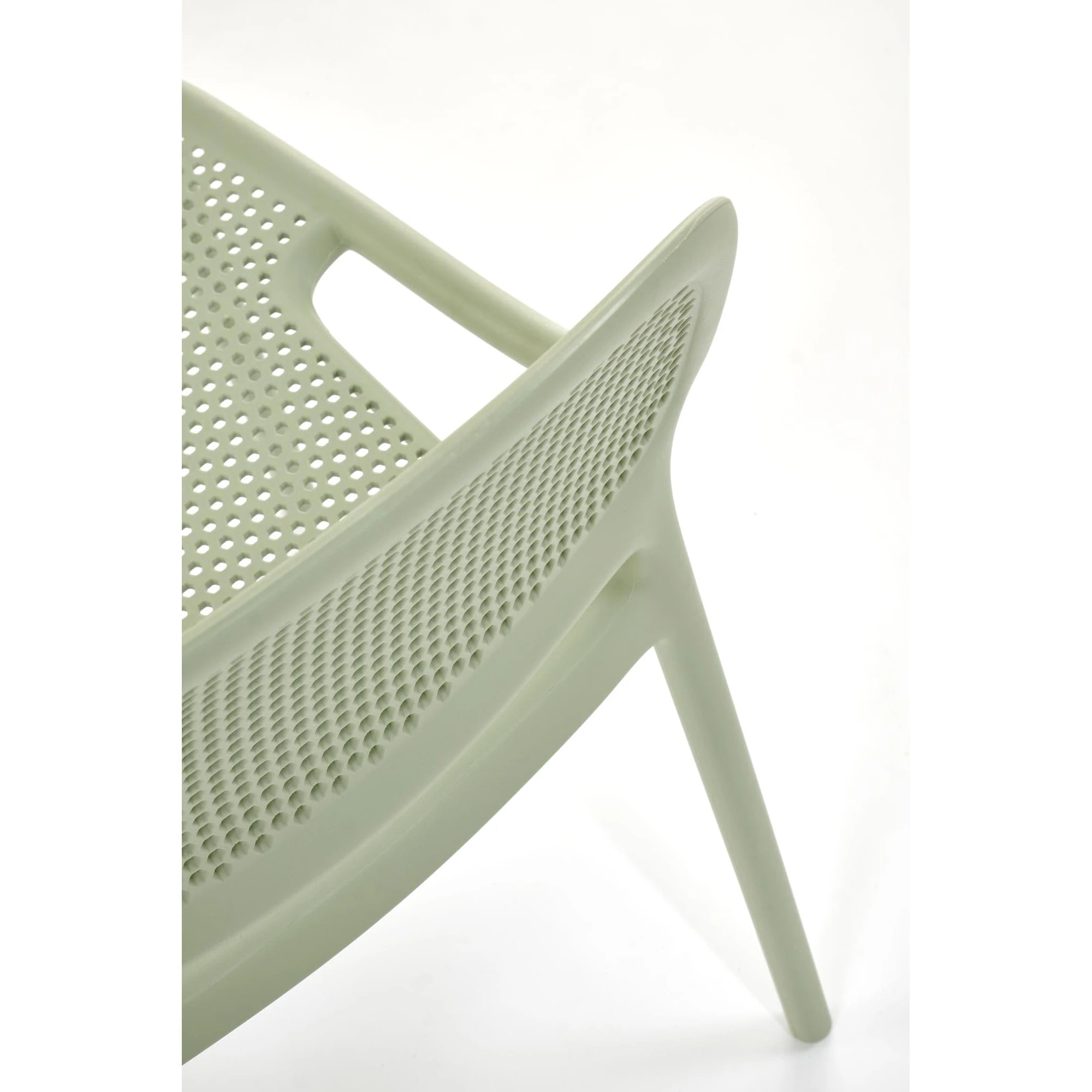 Scaun de gradina K532, verde menta, polipropilena, 50x56x80 cm