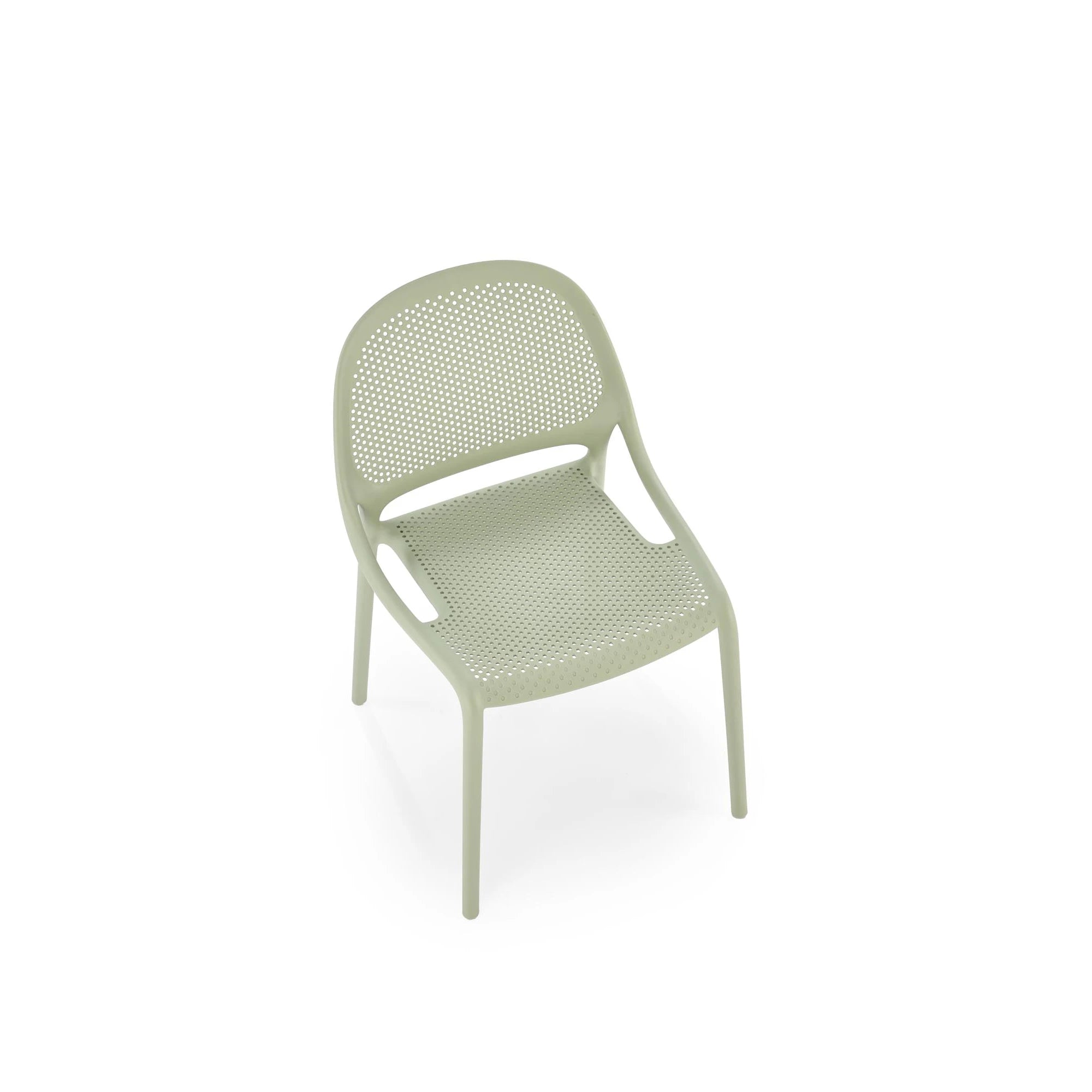 Scaun de gradina K532, verde menta, polipropilena, 50x56x80 cm