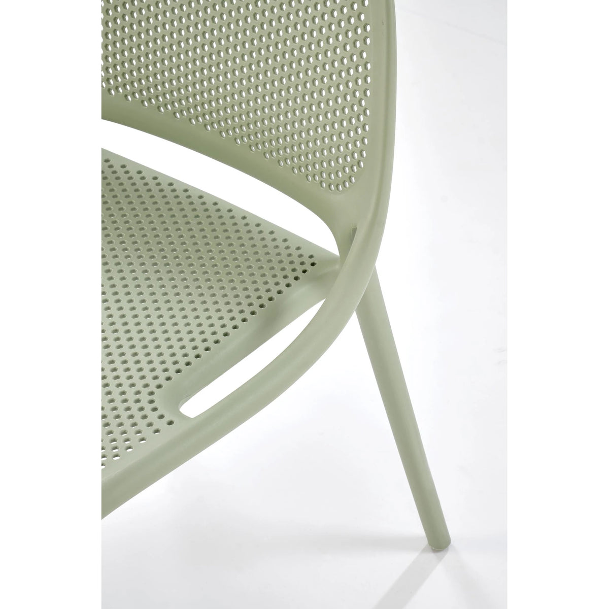 Scaun de gradina K532, verde menta, polipropilena, 50x56x80 cm
