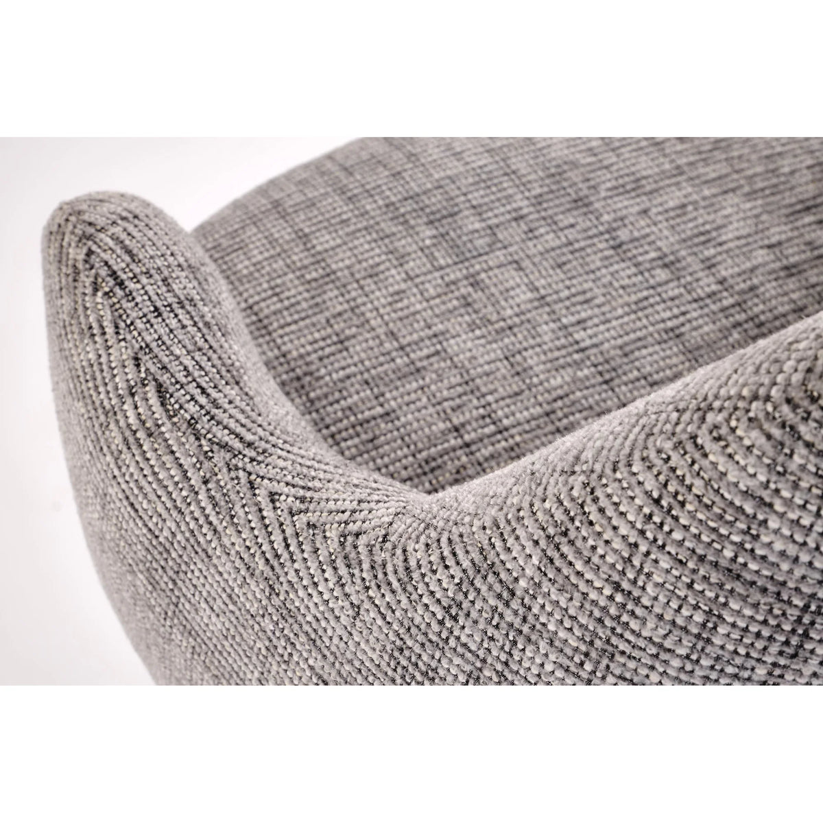 Scaun K564, gri/negru, stofa clasica/metal, 60x63x87 cm