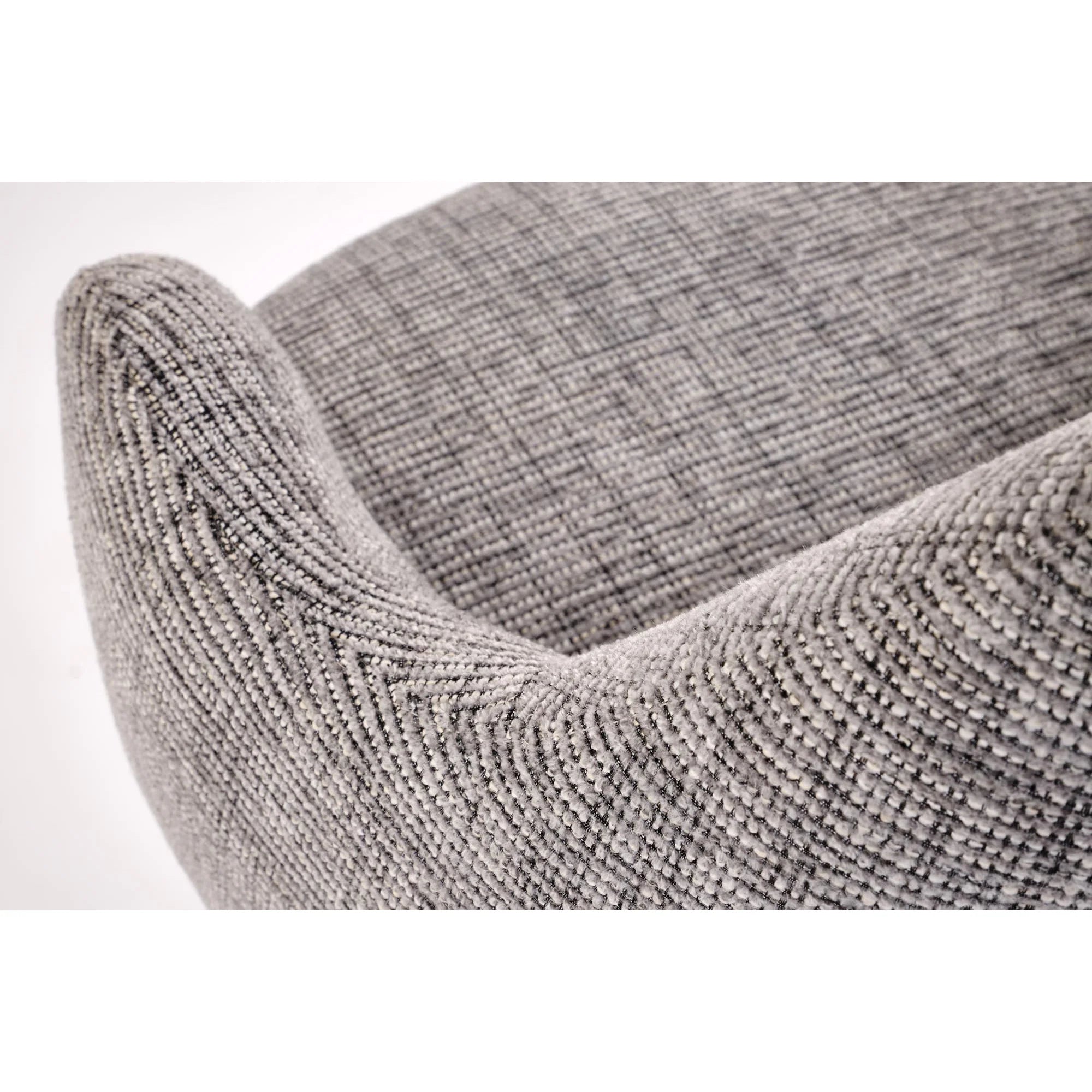 Scaun K564, gri/negru, stofa clasica/metal, 60x63x87 cm