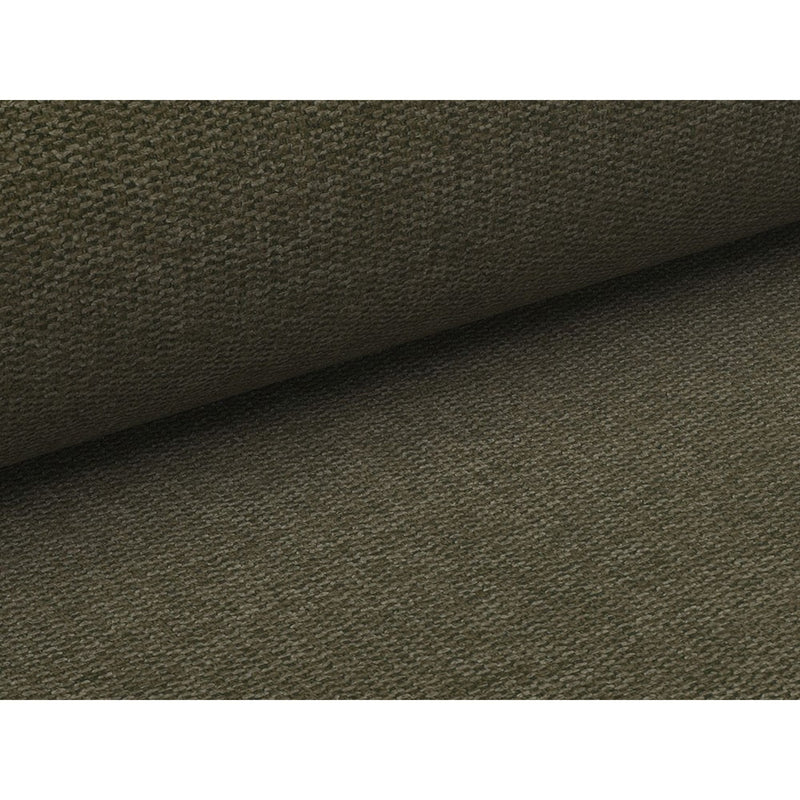 Scaun ALAN, verde olive/negru, stofa/metal, 45x39x91 cm