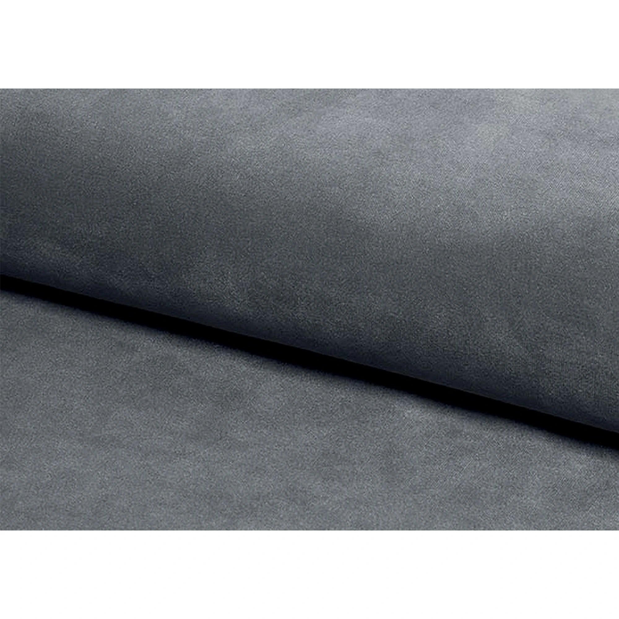 Scaun tapitat modern CHERRY, gri/negru, stofa catifelata/metal, 58x57x87 cm