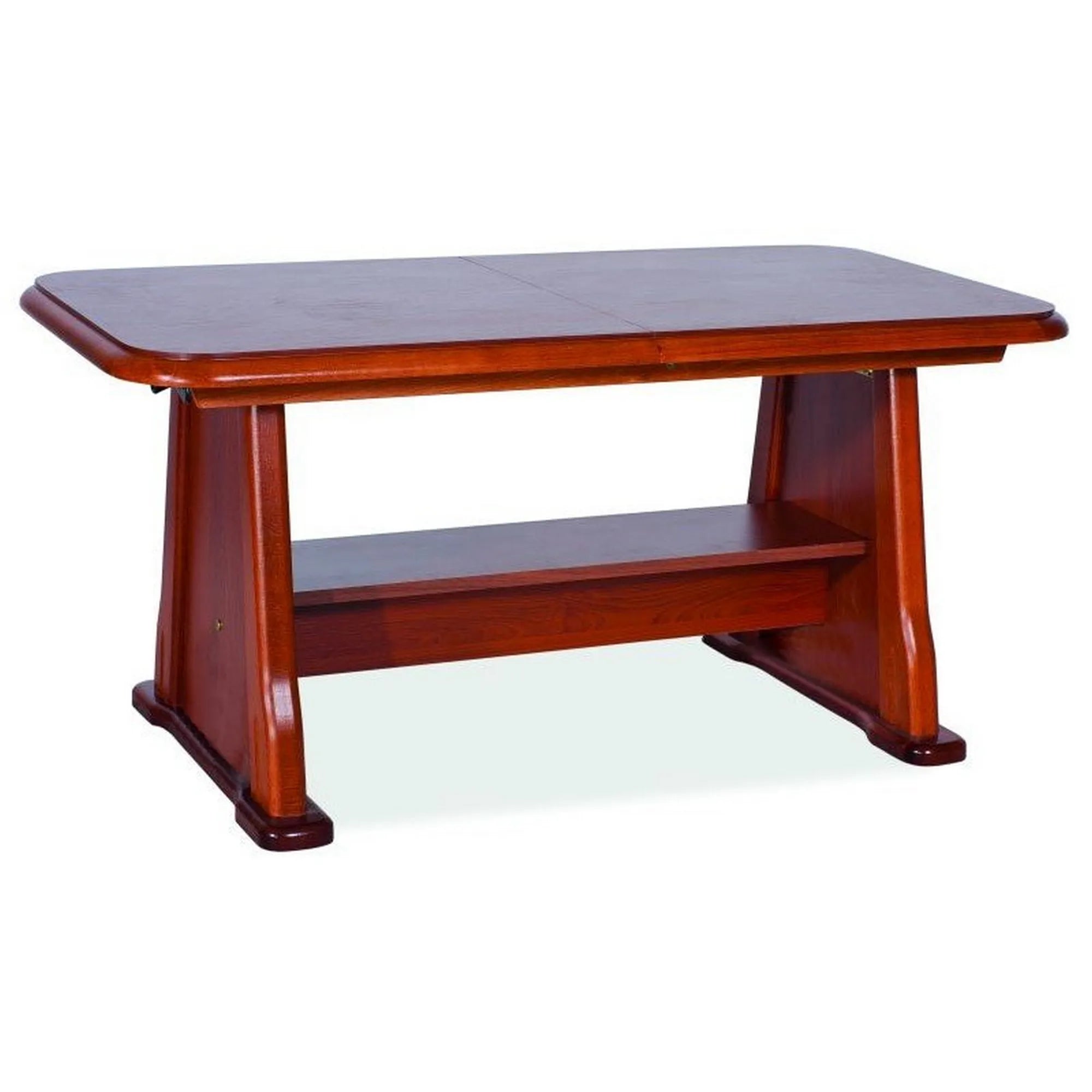 Masa extensibila BEATA, castan, PAL/lemn, 130/170x67x60/77 cm