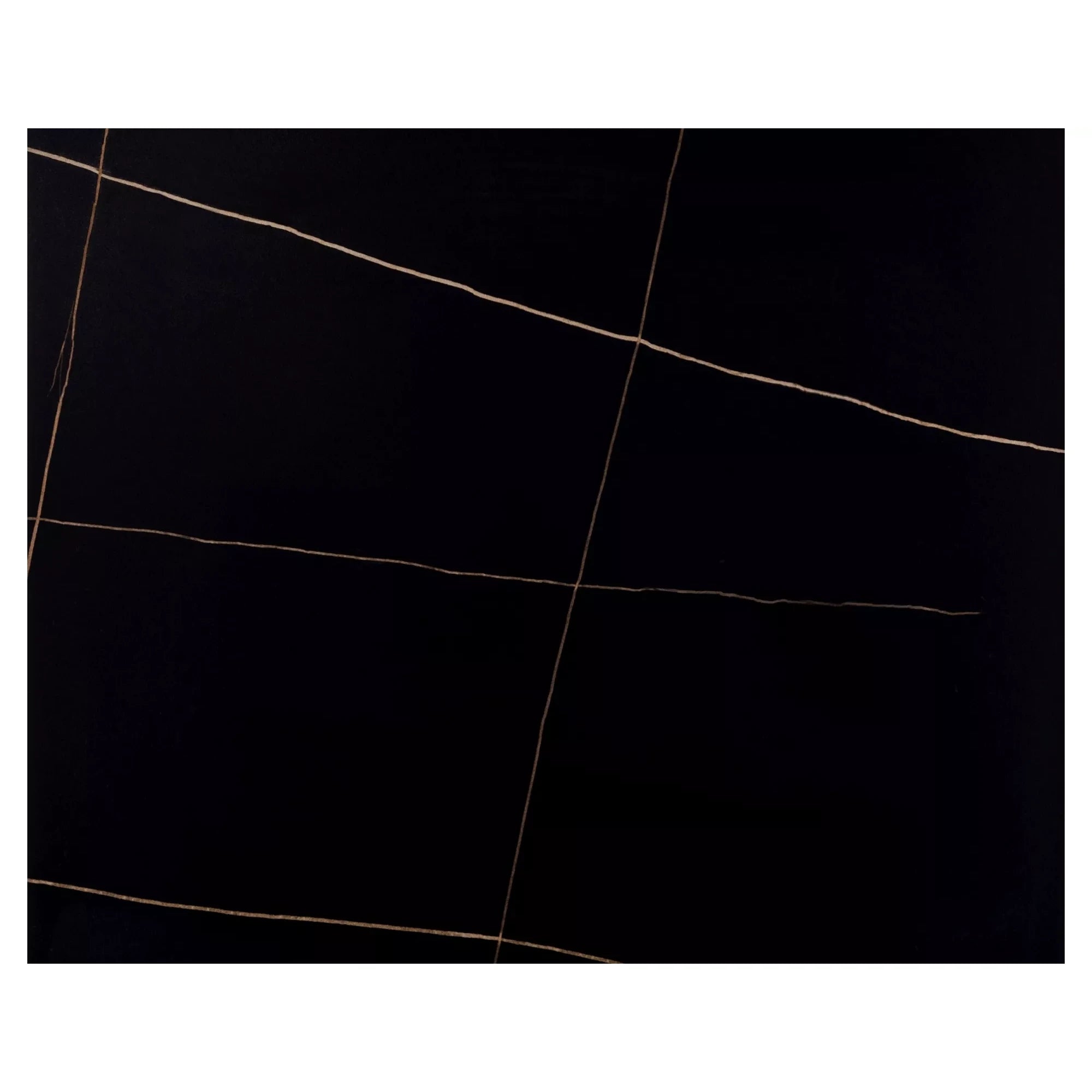 Masa RION, negru mat cu efect de marmura, ceramica/metal, 80x80x76 cm