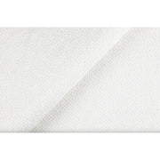 Coltar extensibil TOLLO L, sezlong stanga, stofa buclata alb - Bubble 01, cu lada depozitare si reglaj electric, 302x220x106 cm
