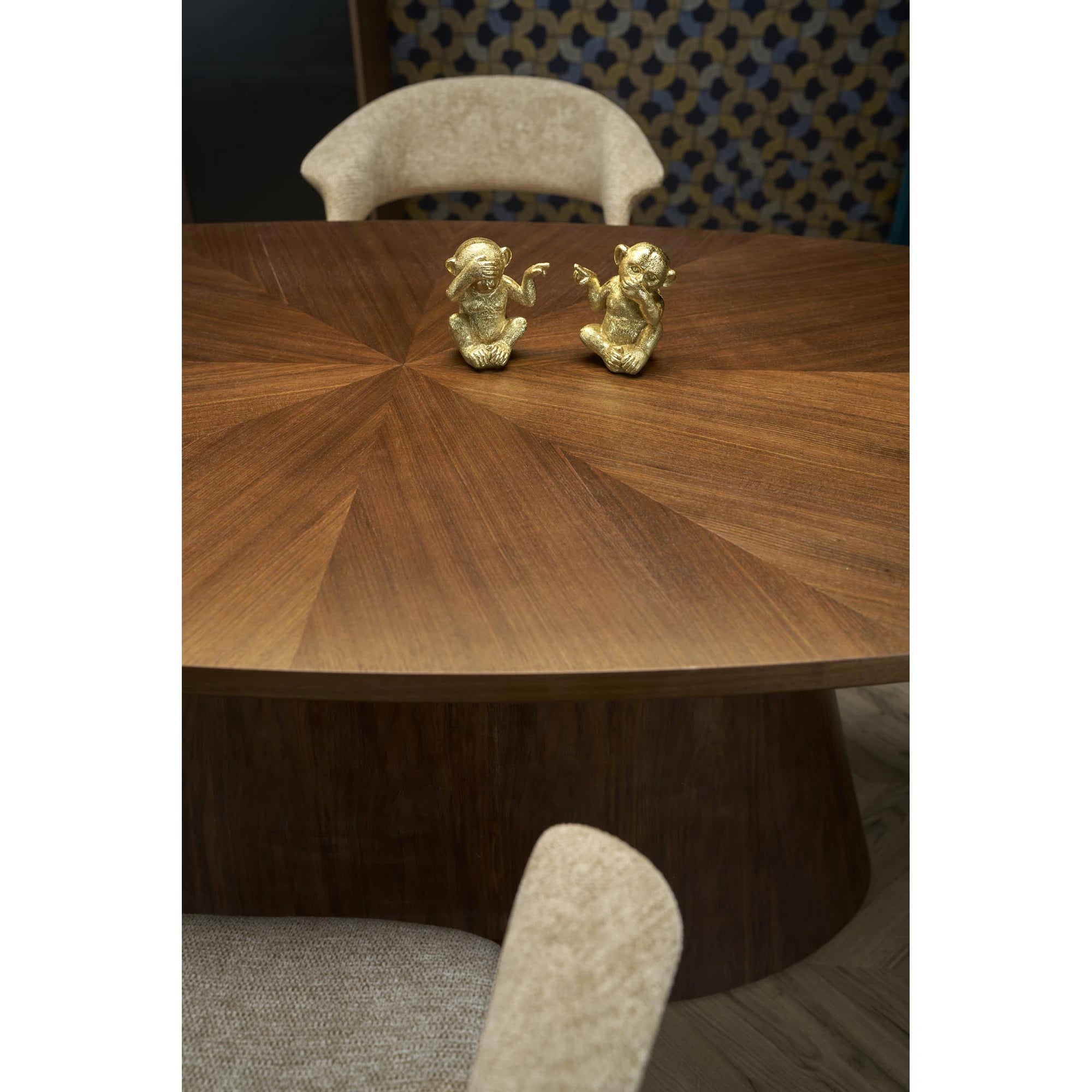 Masa moderna dining VAGNER, nuc, 220x98x76 cm