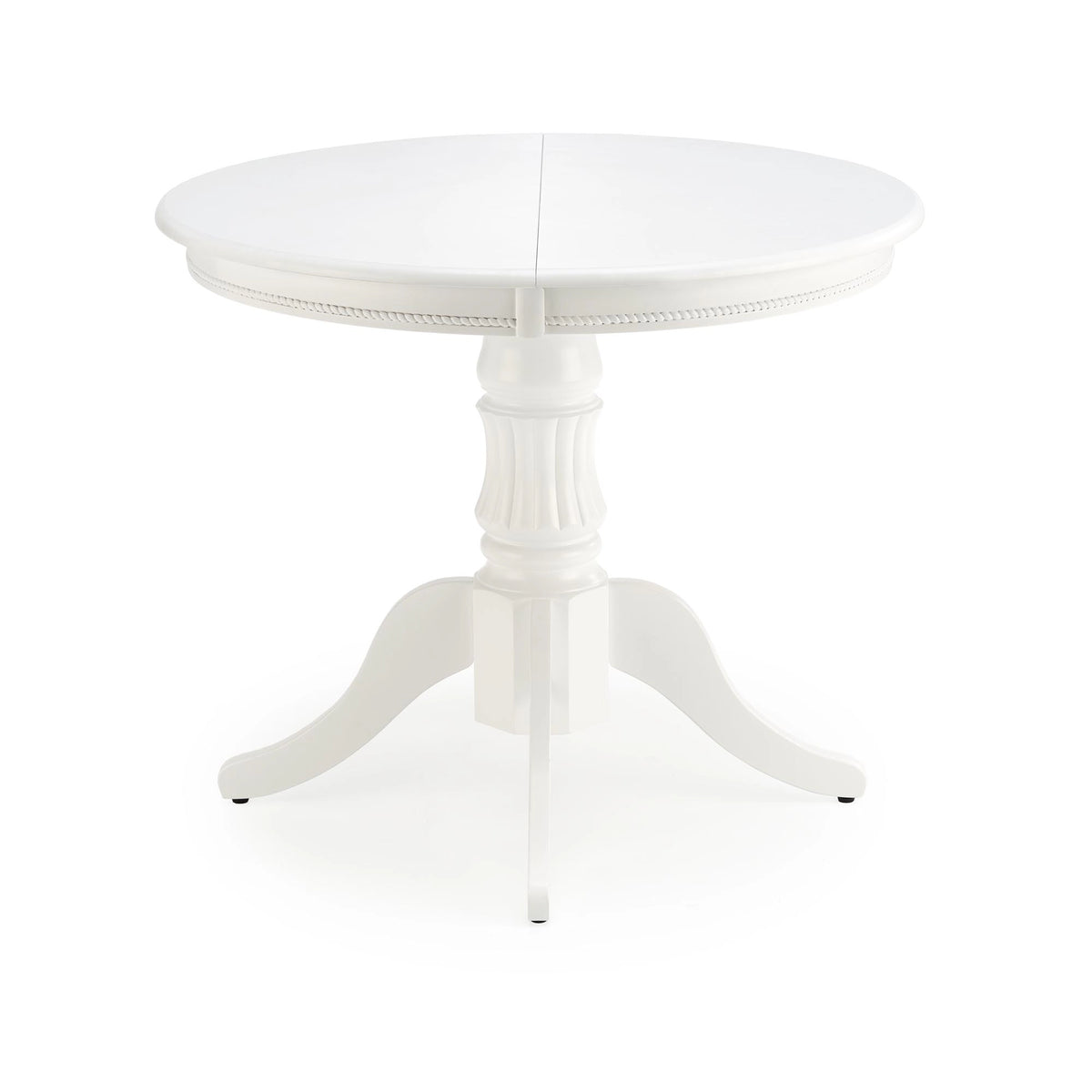 Masa extensibila alb WILLIAM, 90/124x90x75 cm