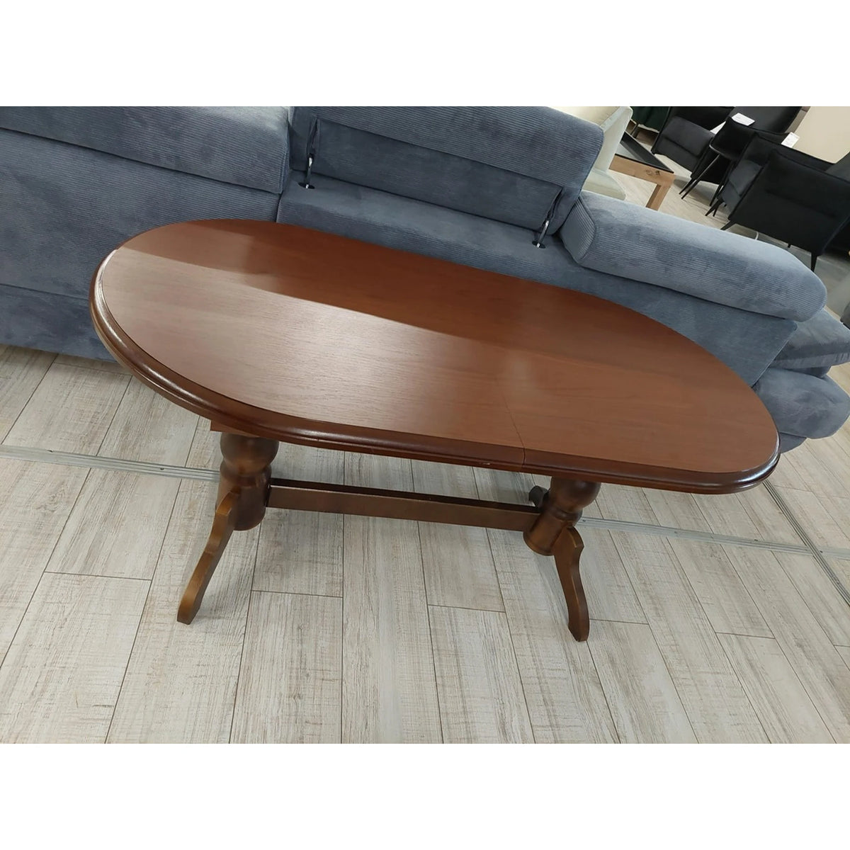 PRODUS RESIGILAT - Masa extensibila Daniel, castan, 120/160 x70x62/75 cm