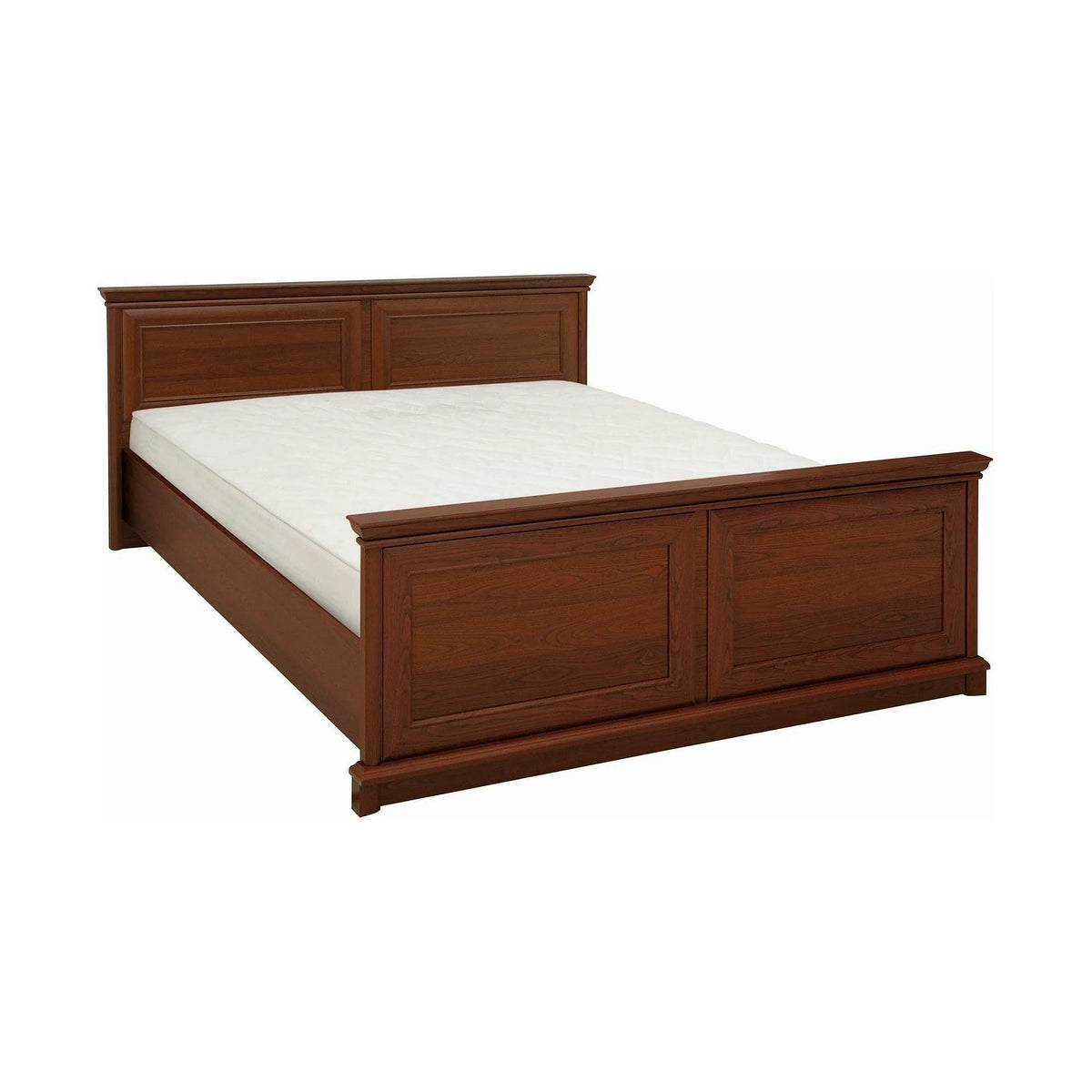 Cadru pat 160x200 KENT, castan, PAL/metal