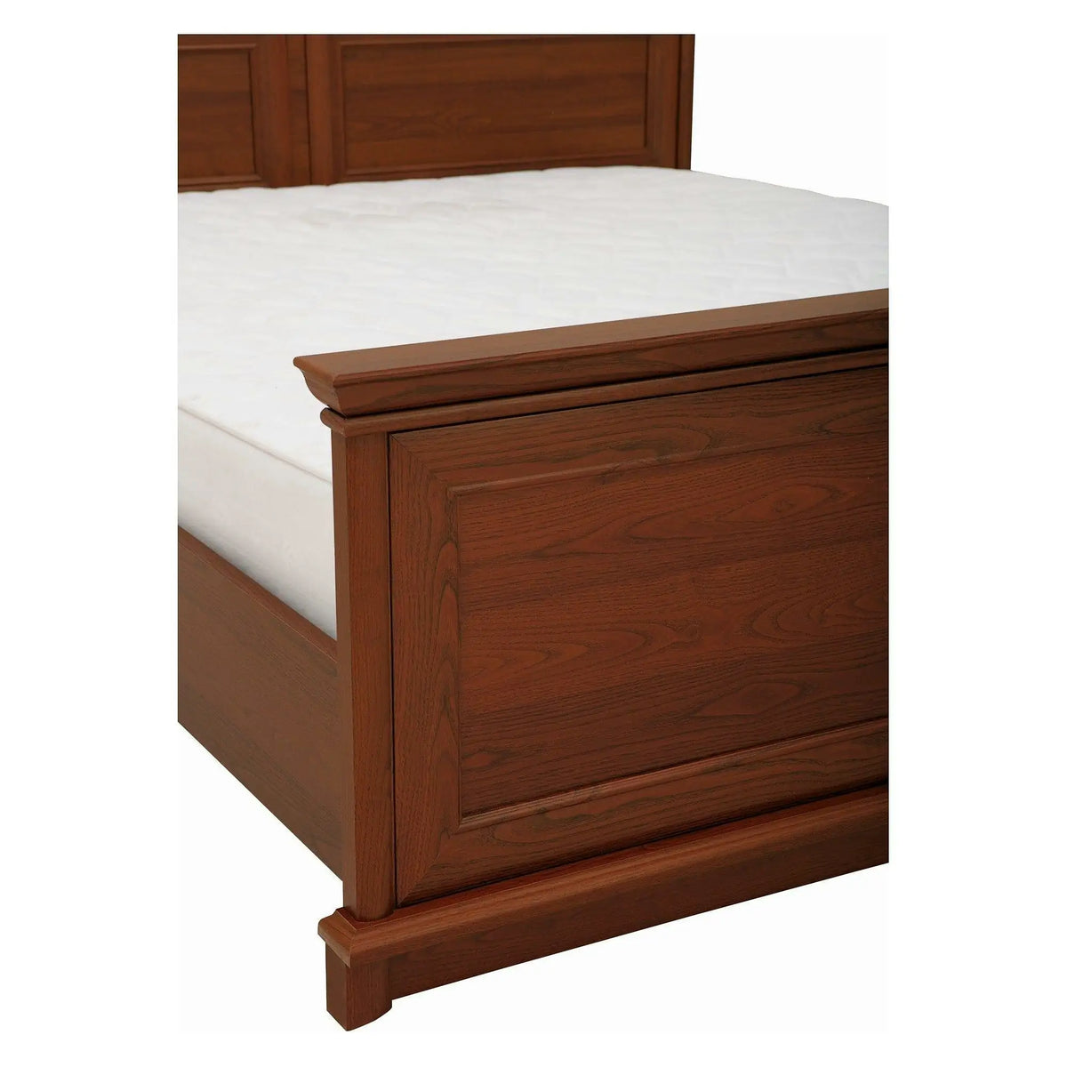 Cadru pat 160x200 KENT, castan, PAL/metal