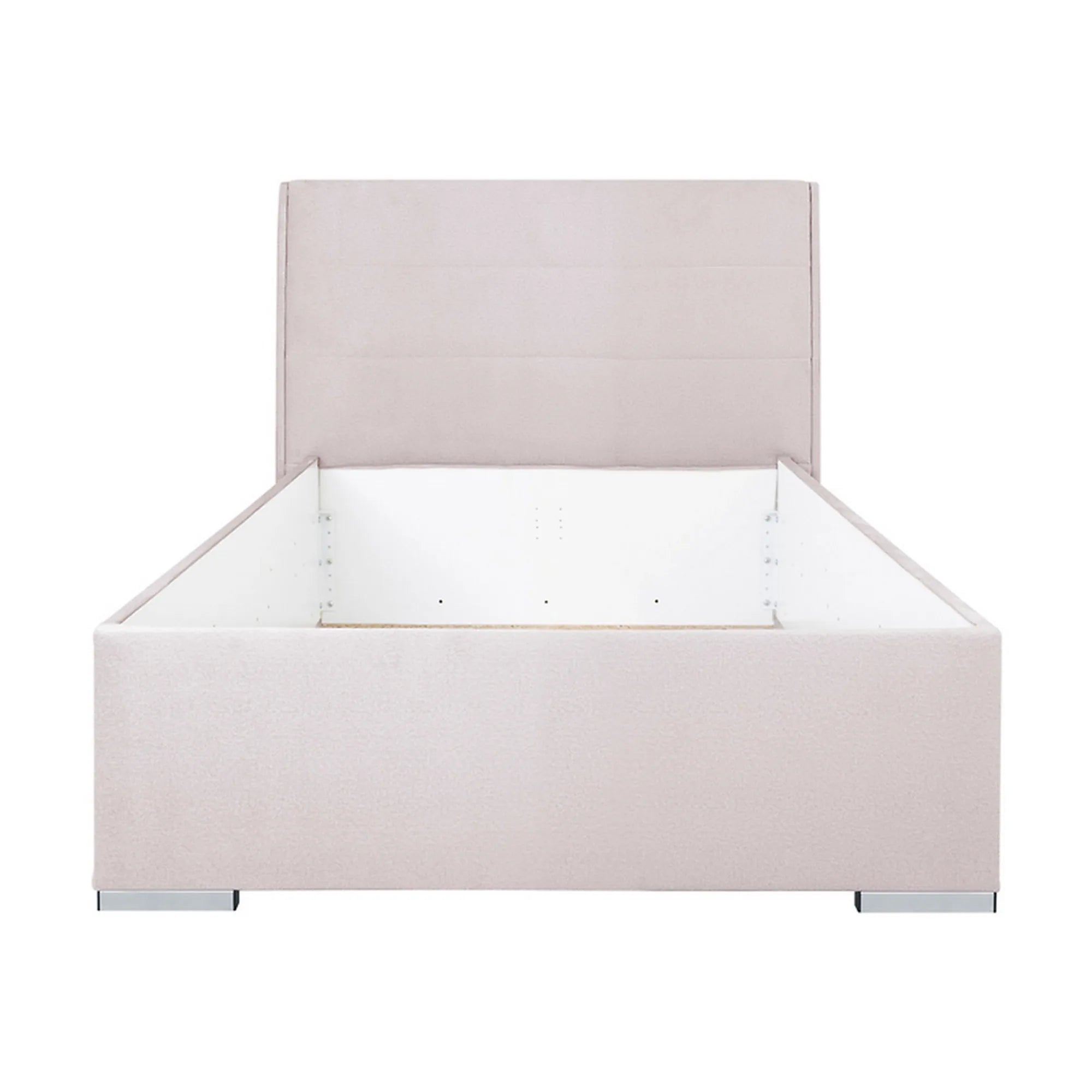 Cadru pat COSALA III 120x200, stofa catifelata bej - Element 17