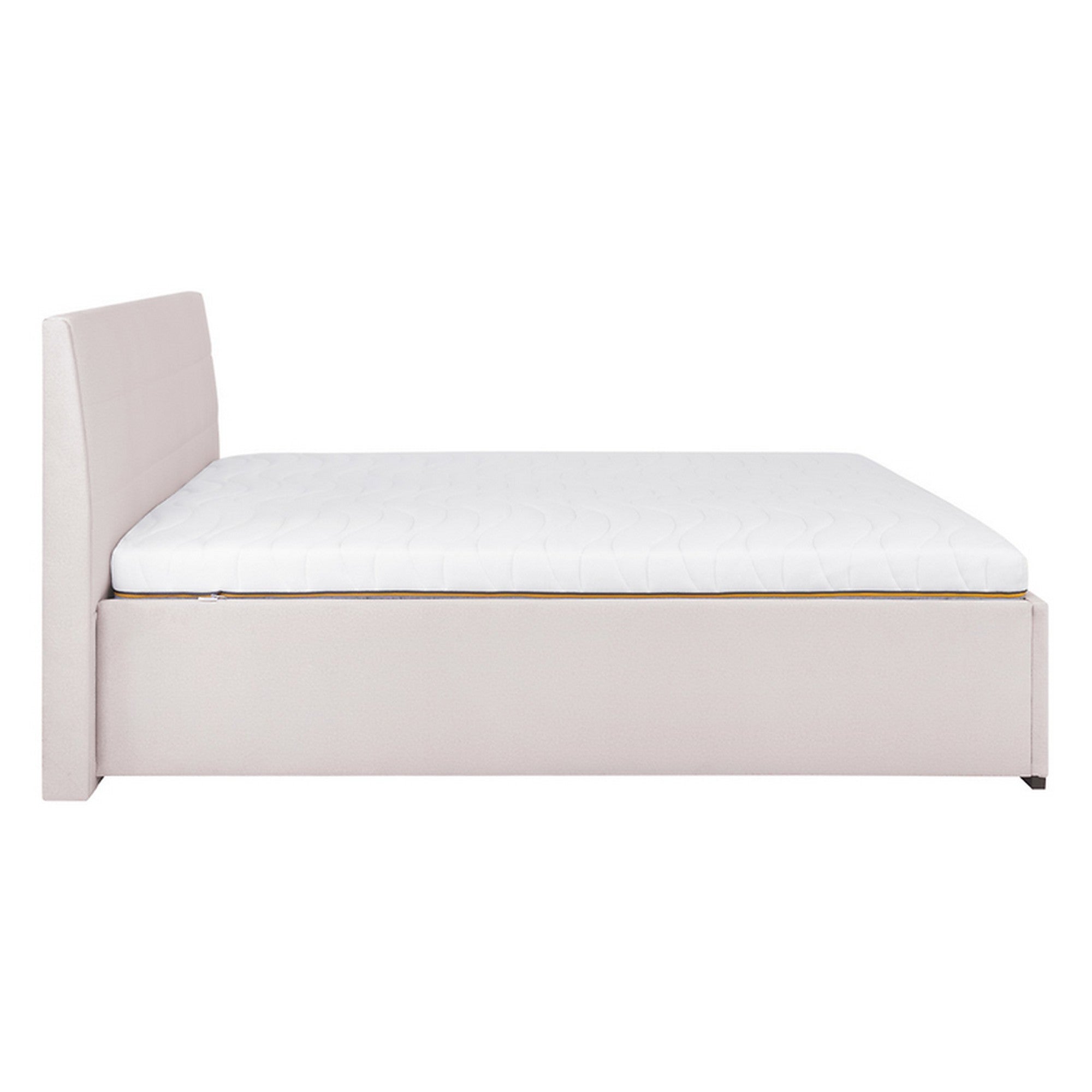 Cadru pat COSALA III 160x200, stofa catifelata bej - Element 17