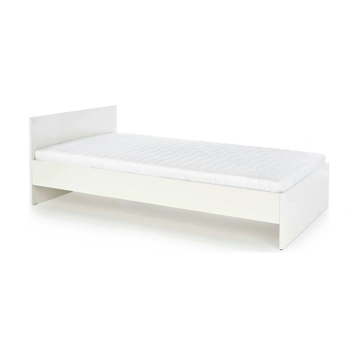Cadru pat Lima 120x200, alb, PAL laminat