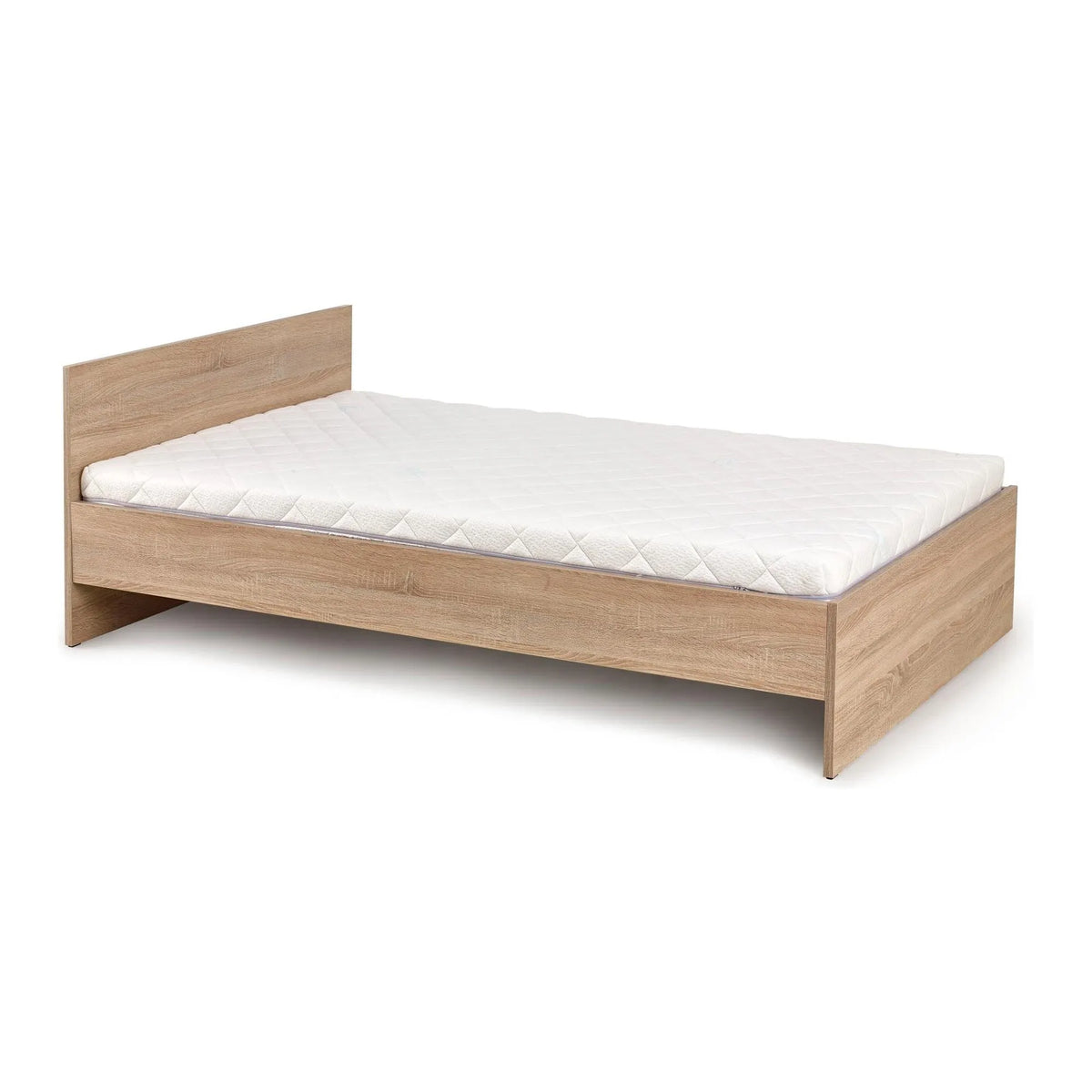 Cadru pat LIMA 90x200, stejar sonoma, PAL laminat