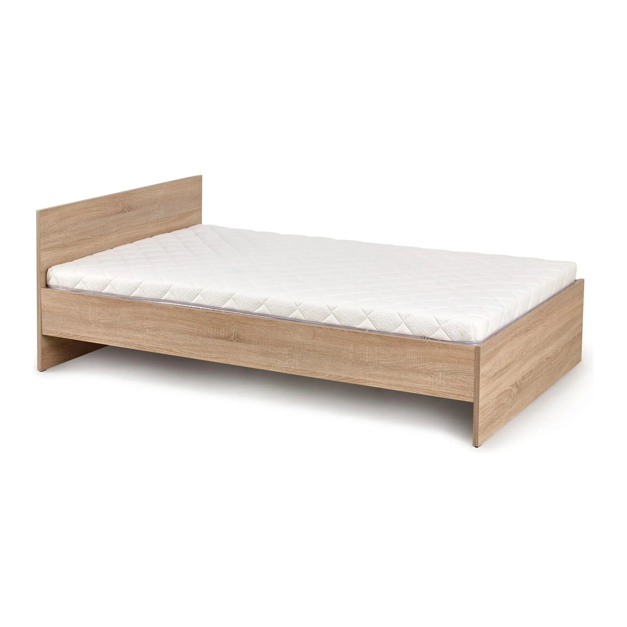 Cadru pat LIMA 90x200, stejar sonoma, PAL laminat