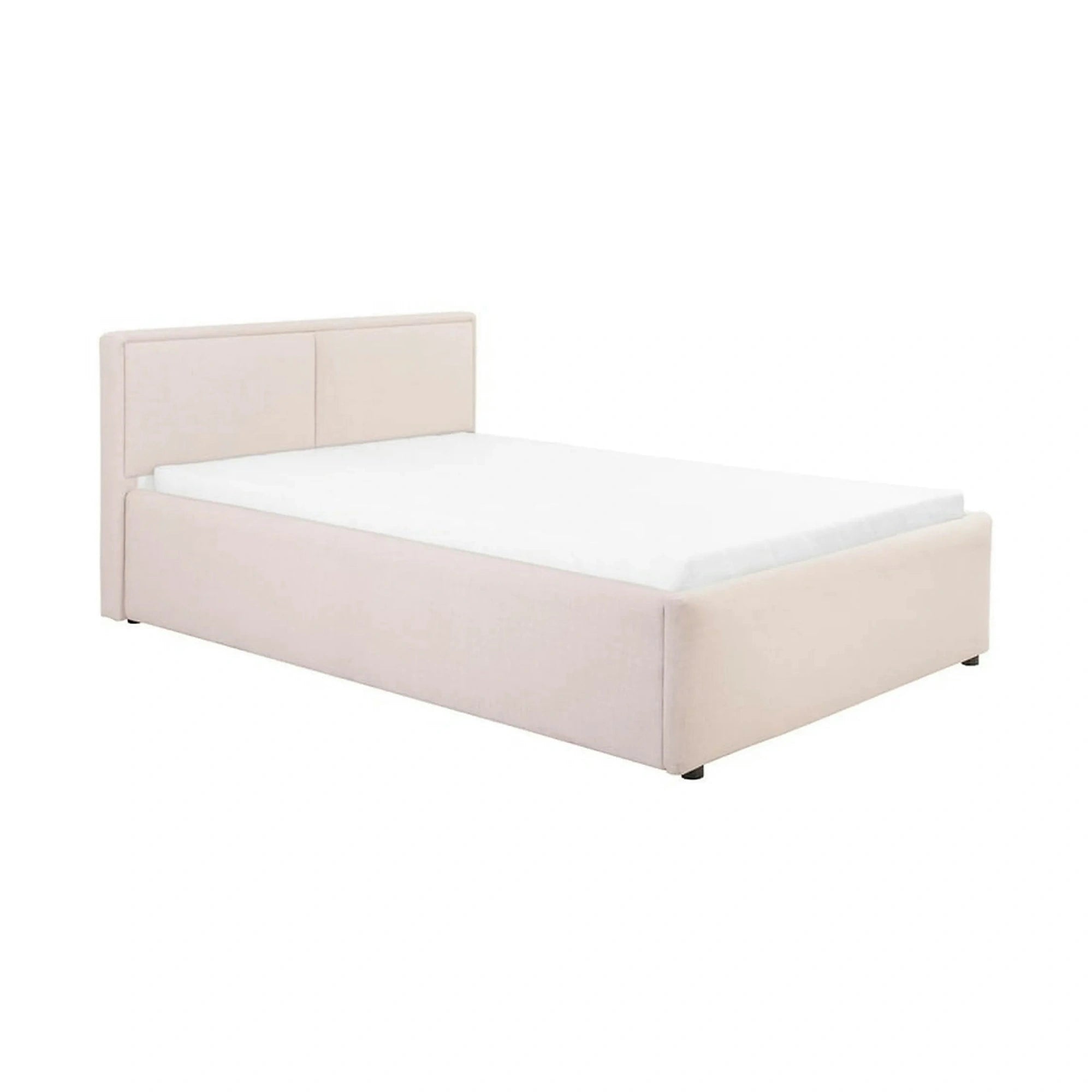 Cadru pat NEDIN 120x200, stofa clasica bej - Maya 03