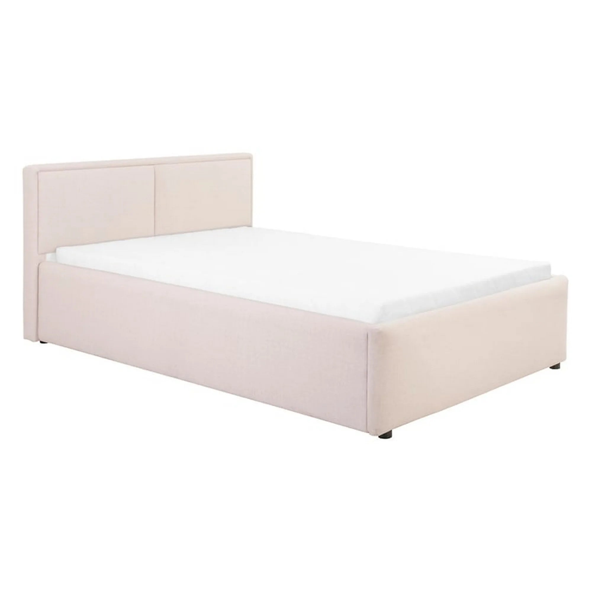 Cadru pat NEDIN 120x200, stofa clasica bej - Maya 03