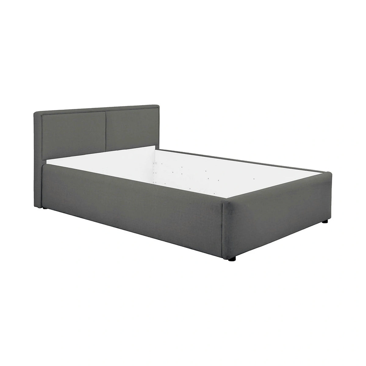 Cadru pat NEDIN 120x200, stofa clasica gri inchis - Maya 21