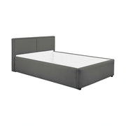 Cadru pat NEDIN 120x200, stofa clasica gri inchis - Maya 21