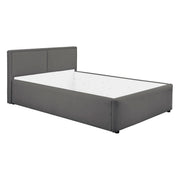 Cadru pat NEDIN 120x200, stofa clasica gri inchis - Maya 21