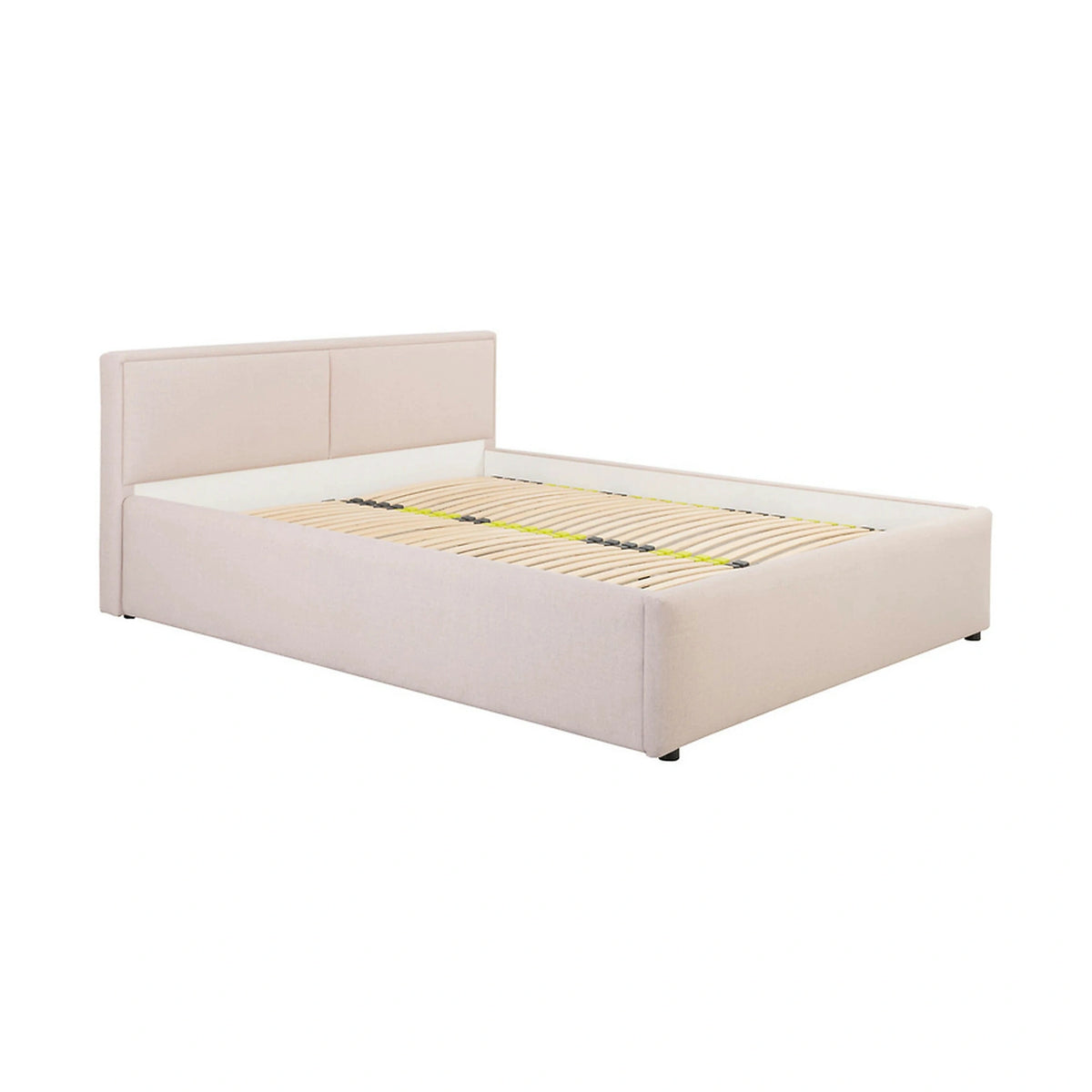 Cadru pat NEDIN 160x200, stofa clasica bej - Maya 03