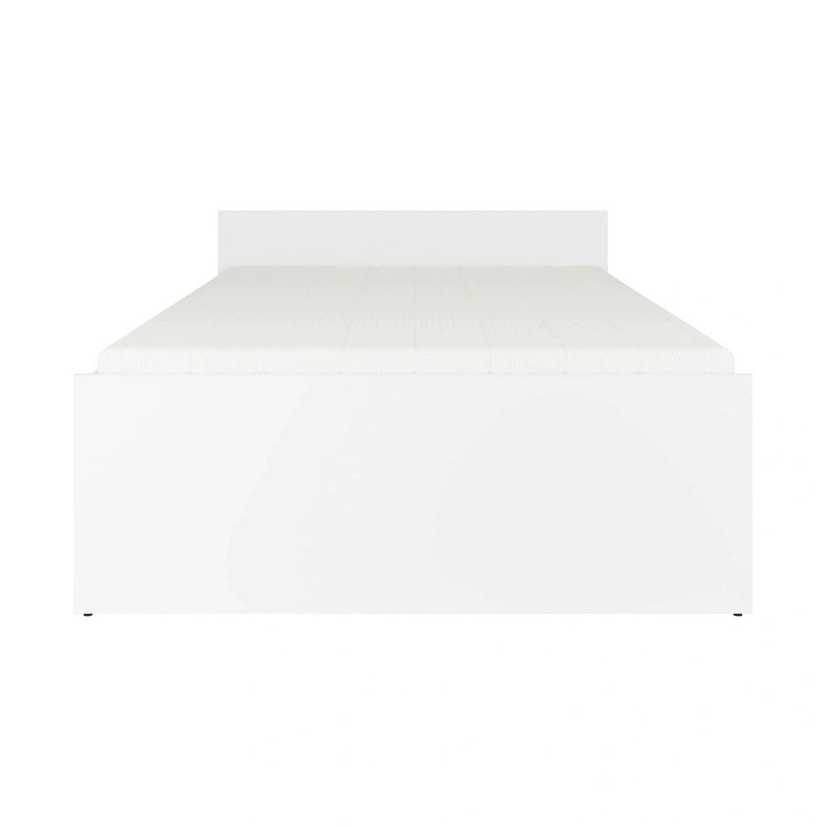 Cadru pat NEPO PLUS 120x200, alb, PAL laminat