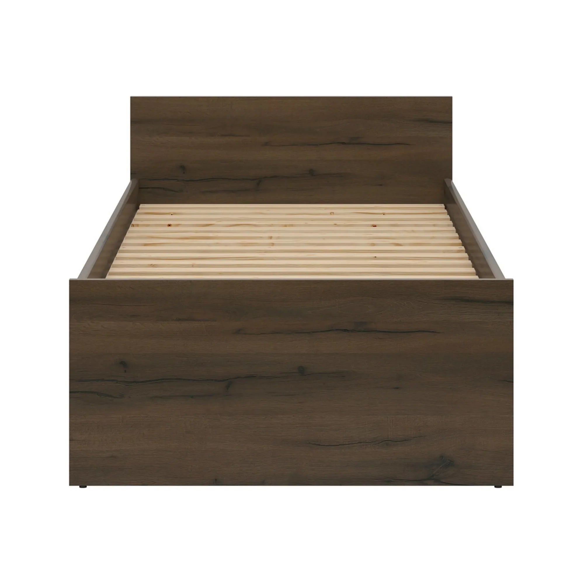 Cadru pat NEPO PLUS 90x200, stejar nobil, PAL