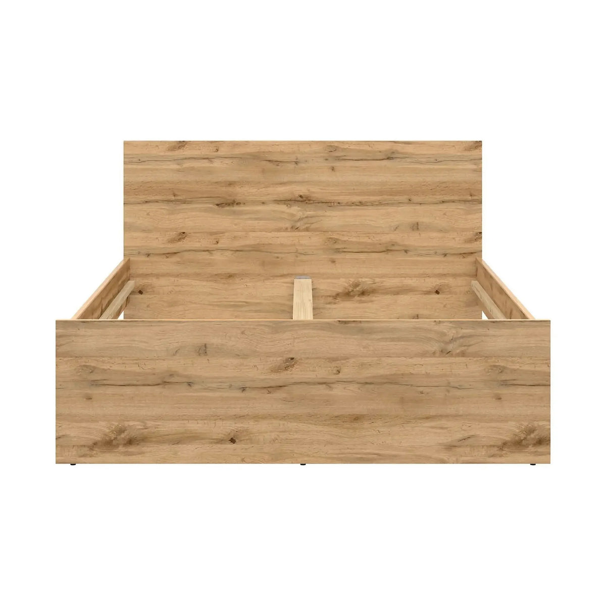 Cadru pat ZELE 140x200, stejar wotan, PAL