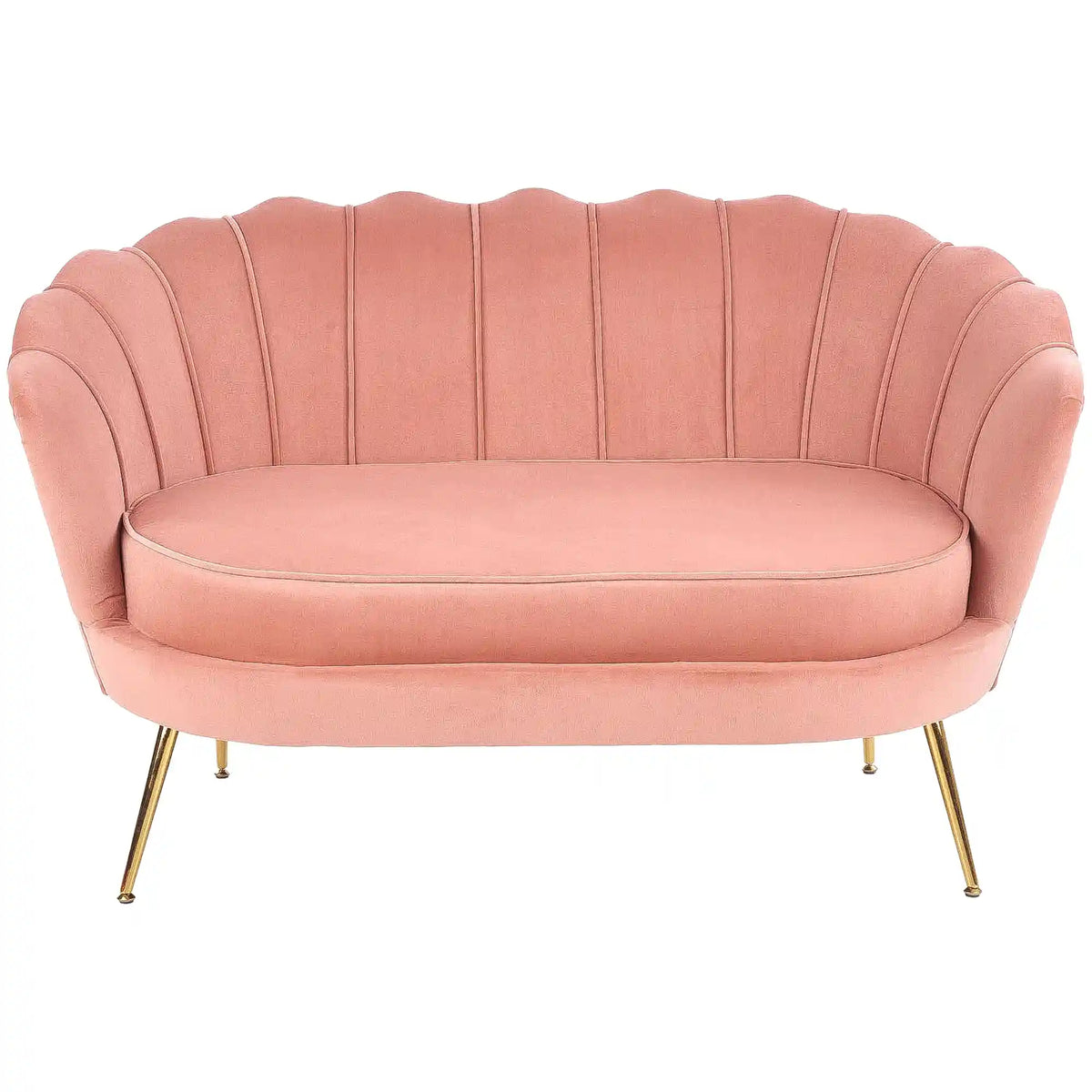 Canapea AMORINITO XL, roz/auriu, 131x77x77 cm